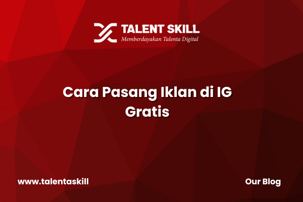 Cara Pasang Iklan di IG Gratis